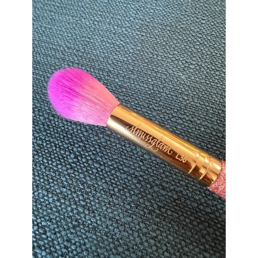 SL Miss Glam L36 Tapered Highlight Brush - Pink & Purple New